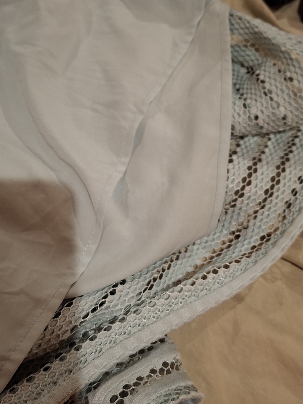 New York & Company Strapless Mint Pleated A-Line Dress - Picture 15 of 16